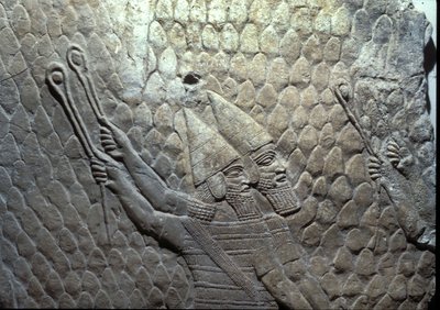 Frondes assyriennes, Palais de Sennachérib, Ninive - Assyrian